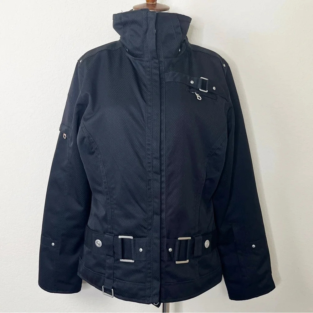 NILS Black Ski Snowboarding Jacket‎